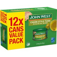 John West Chunky Tuna In Olive Oil Value
