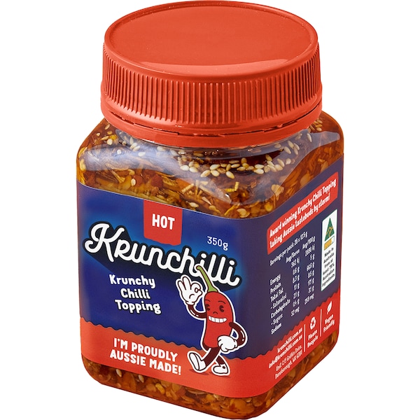 Krunchilli Chilli Topping Hot 350g