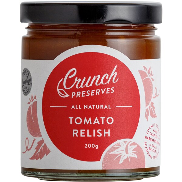 Crunch Preserves Tomato Relish 200g