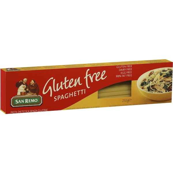 San Remo Spaghetti Pasta Gluten Free 250g