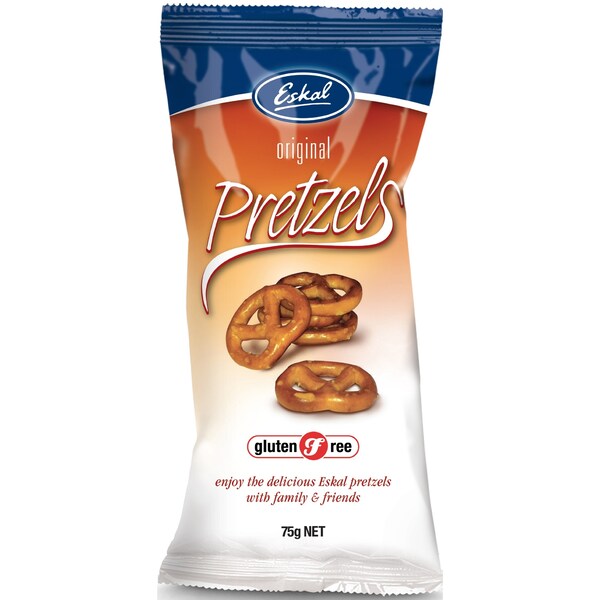 Eskal Gluten Free Pretzels 75g