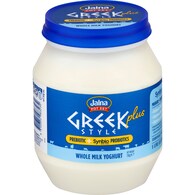 Jalna Pot Set Greek Natural Yoghurt Plus Prebiotics