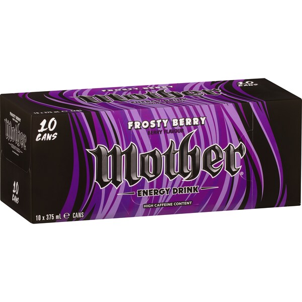 Mother Frosty Berry Energy Drink 375mL x 10 pack