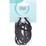 Oscar Orsen Large Flat Hair Elastics Black 10 pack