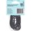 Oscar Orsen Large Flat Hair Elastics Black 10 pack