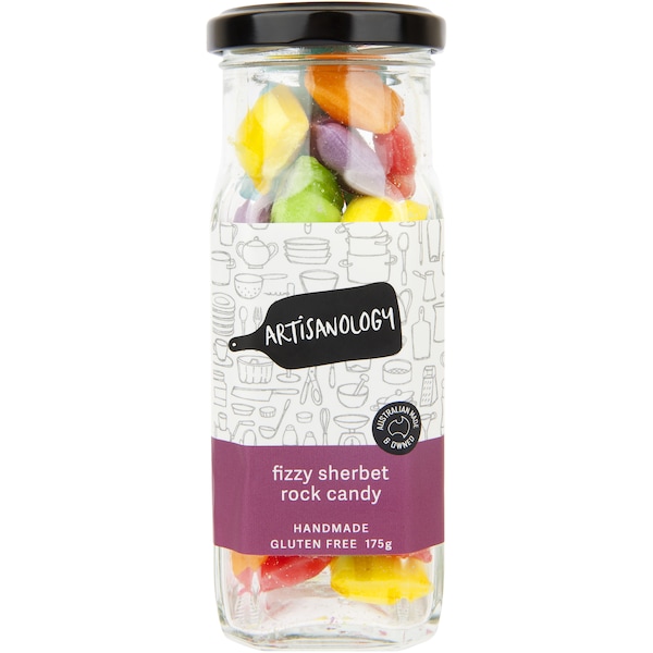 Artisanology Fizzy Sherbet Rock Candy 175g