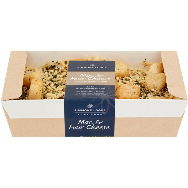 Simmone Logue 4 Cheese Mac & Cheese Pie 625g