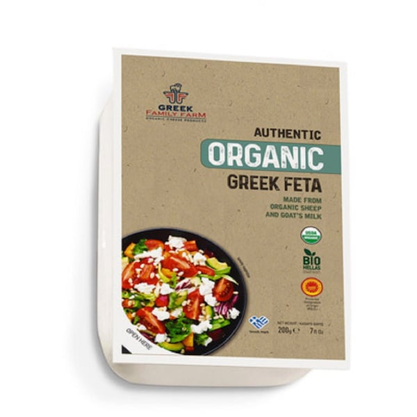 Greek Family Farm Organic Greek Feta 200g