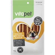 Vita Pet Jerhigh Real Chicken Bacon Dog Treats