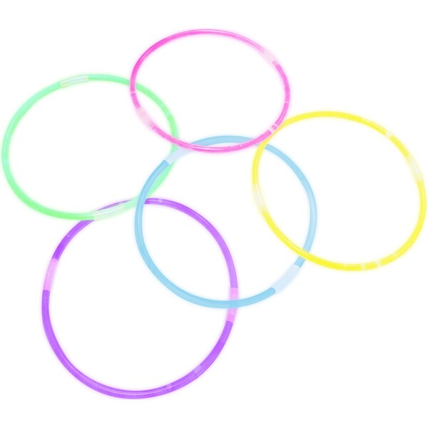 Happy New Year Glow Sticks 100 Pack