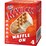 Peters Maxibon Waffle On Frozen Dessert Bars 4 pack