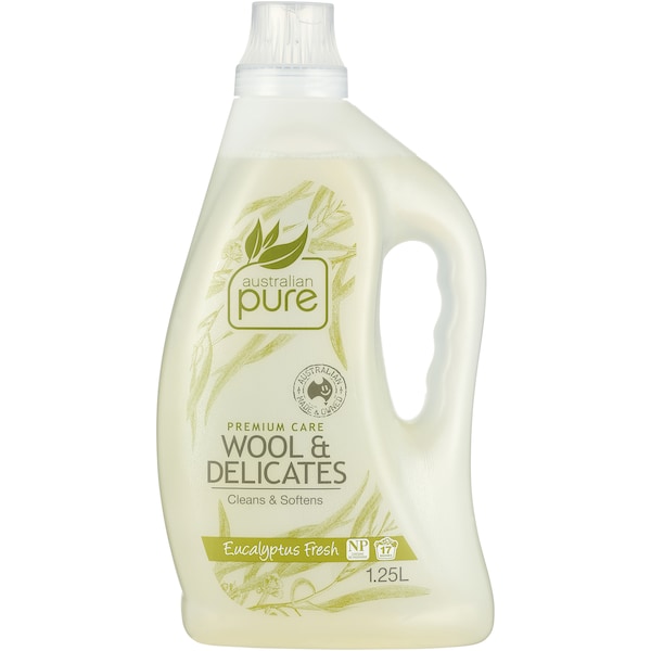 Australian Pure Beauty Natures Organics Woolens & Delicates Laundry Liquid 1.25L