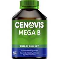 Cenovis Mega Vitamin B Tablets With B3 B6 B12 + Biotin For Energy