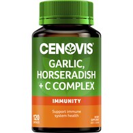Cenovis Garlic Horseradish + Vitamin C Complex For Immune Support