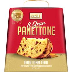 Ital Gran Panettone Traditional Fruit 800g