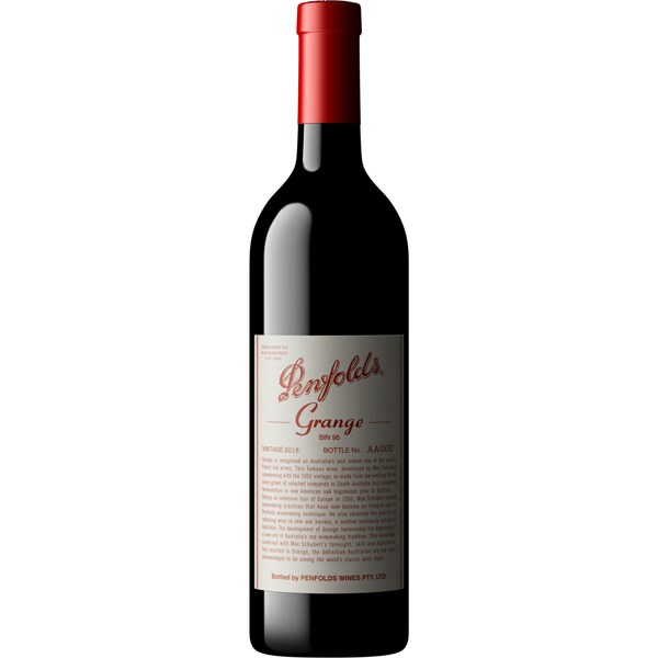 Penfolds Grange Shiraz 2018 Bottle 750mL