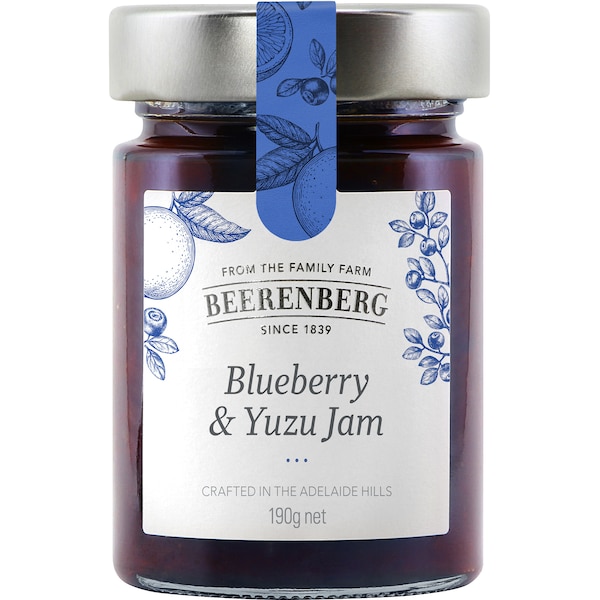 Beerenberg Blueberry & Yuzu Jam 190g