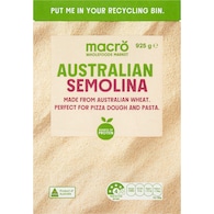 Macro Natural Semolina Flour