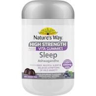Nature's Way High Strength Sleep Ashwagandha Adult Vita Gummies