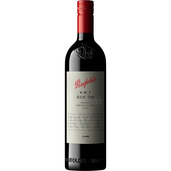 Penfolds RWT Shiraz 2020 Bottle 750mL
