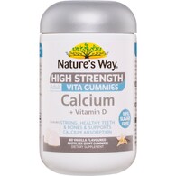 Nature's Way High Strength Calcium + Vitamin D Adult Gummies