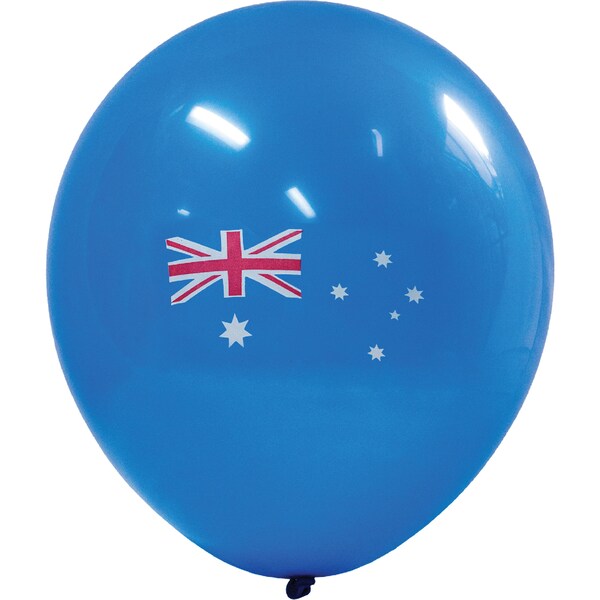 Australia Day Flag Balloons Each