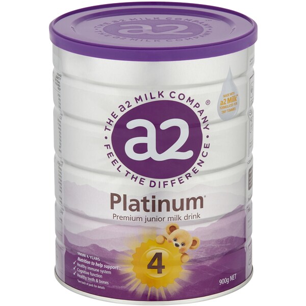 a2 Platinum Junior Milk Drink Stage 4 900g