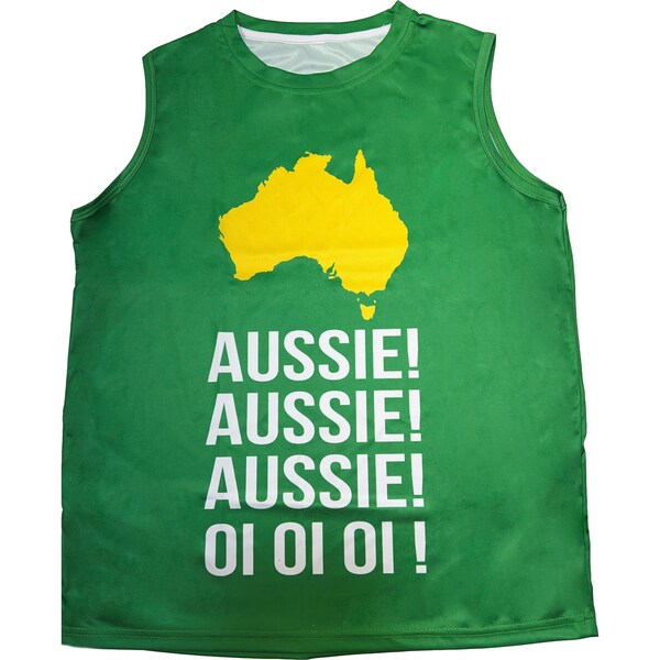 Australia Summer Singlet m/l Each
