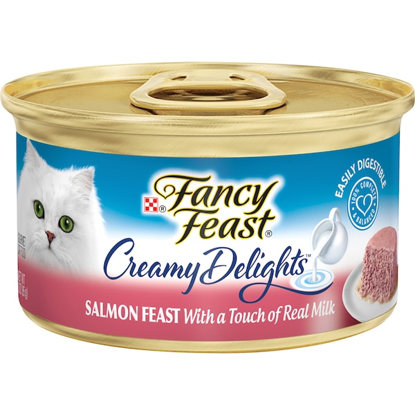 Fancy Feast Creamy Delights Pate Salmon 85g
