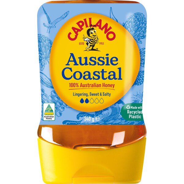 Capilano Aussie Coastal Honey Upside Down 340g
