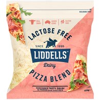 Liddells Lactose Free Shredded Cheese Pizza Blend