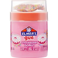 Elmer's Gue Strawberry Donut Slime