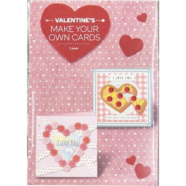 Valentine's Day DIY Card Making Kit Each