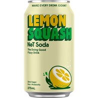 Lo Bros Not Soda Fizzy Drink Lemon Zero Sugar
