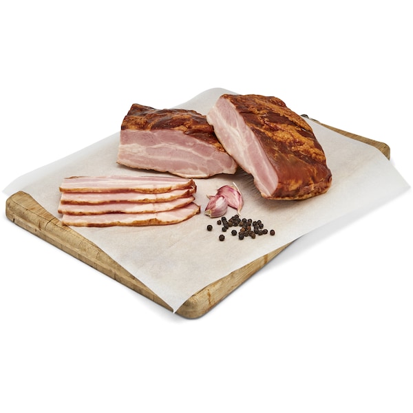 Red Gum Smoked Pork Speck Portion Per Kg