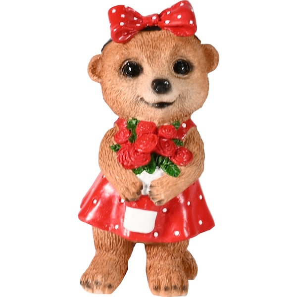 Valentine's Day Mini Meerkat Red Roses Each