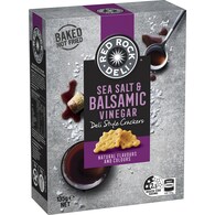 Red Rock Deli Style Crackers Sea Salt & Balsamic Vinegar