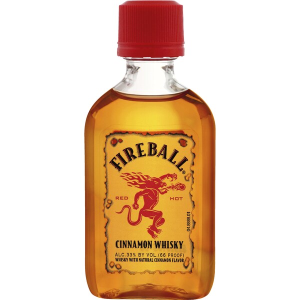 Fireball Cinnamon Whisky Bottle 50mL