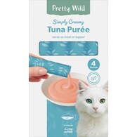 Pretty Wild Creamy Tuna Puree Cat Treats