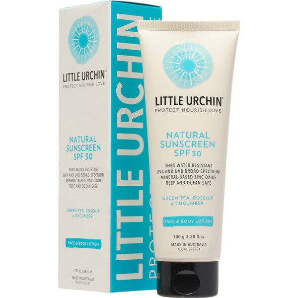 Little Urchin SPF 30 Natural Sunscreen 100g