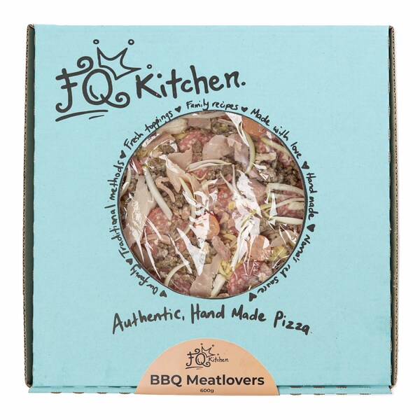 FQKitchen Bbq Meatlovers Pizza 600g