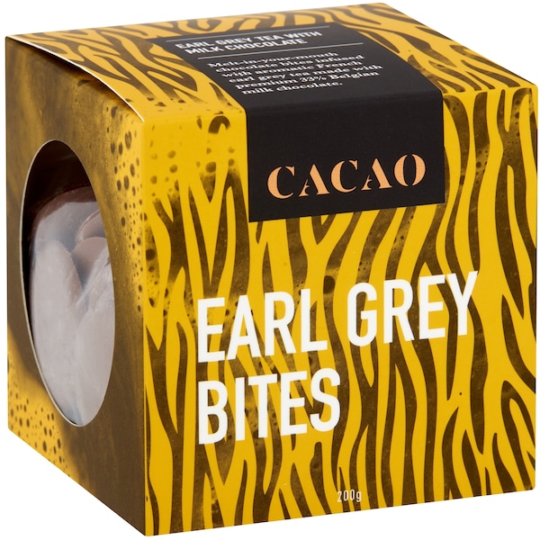 Cacao Earl Grey Chocolate Bites 200g