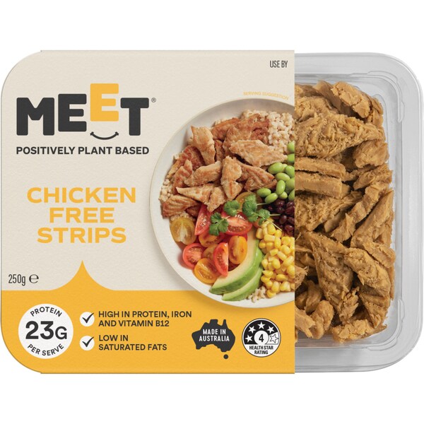 Meet Plant Based Chicken Free Strips 250g