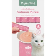 Pretty Wild Creamy Salmon & Chicken Puree Cat Treats