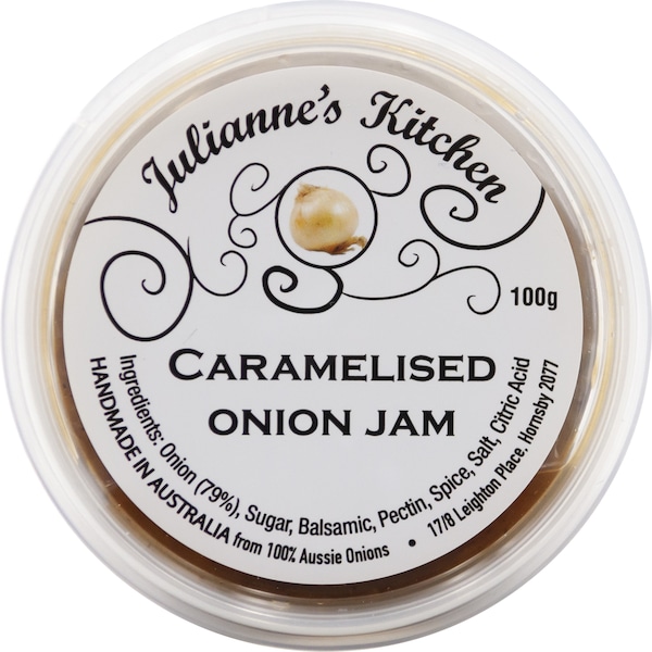 Julianne's Kitchen Caramelised Onion Jam 100g