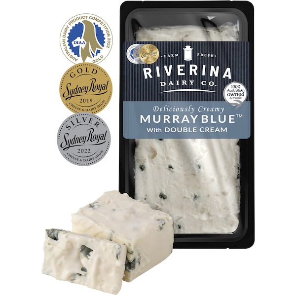 The Riverina Dairy Murray Blue With Double Cream 120g
