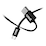 Crest USB C to USB A Flat Cable Black 3m each