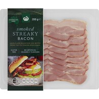 Woolworths Smoked Australian Streaky Bacon