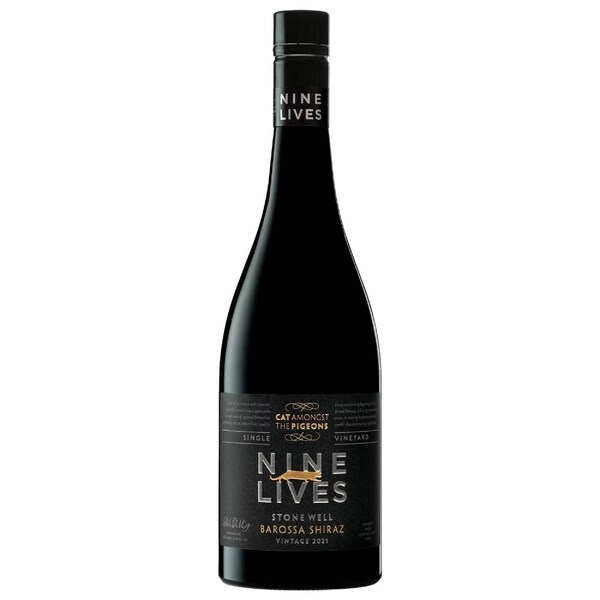 Cat Amongst The Pigeons Nine Lives Stone Well Shiraz Bottle 750mL