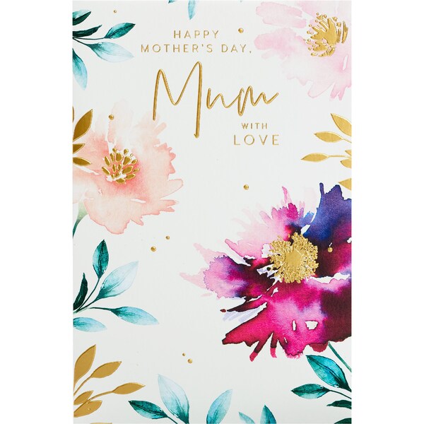 John Sands Mothers Day Greeting Card Floral each